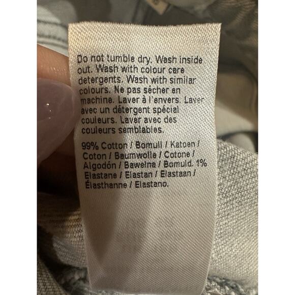 NWT River Island High Rise Straight Stretch Denim Gray Jeans US Size 6 UK 10 NEW - Picture 11 of 14